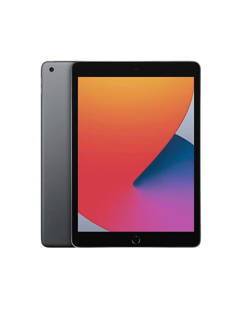 Apple- iPad 2020 (8th Gen) 10.2-Inch 128GB WiFi Space Gray With Facetime -Renewed 8th Gen