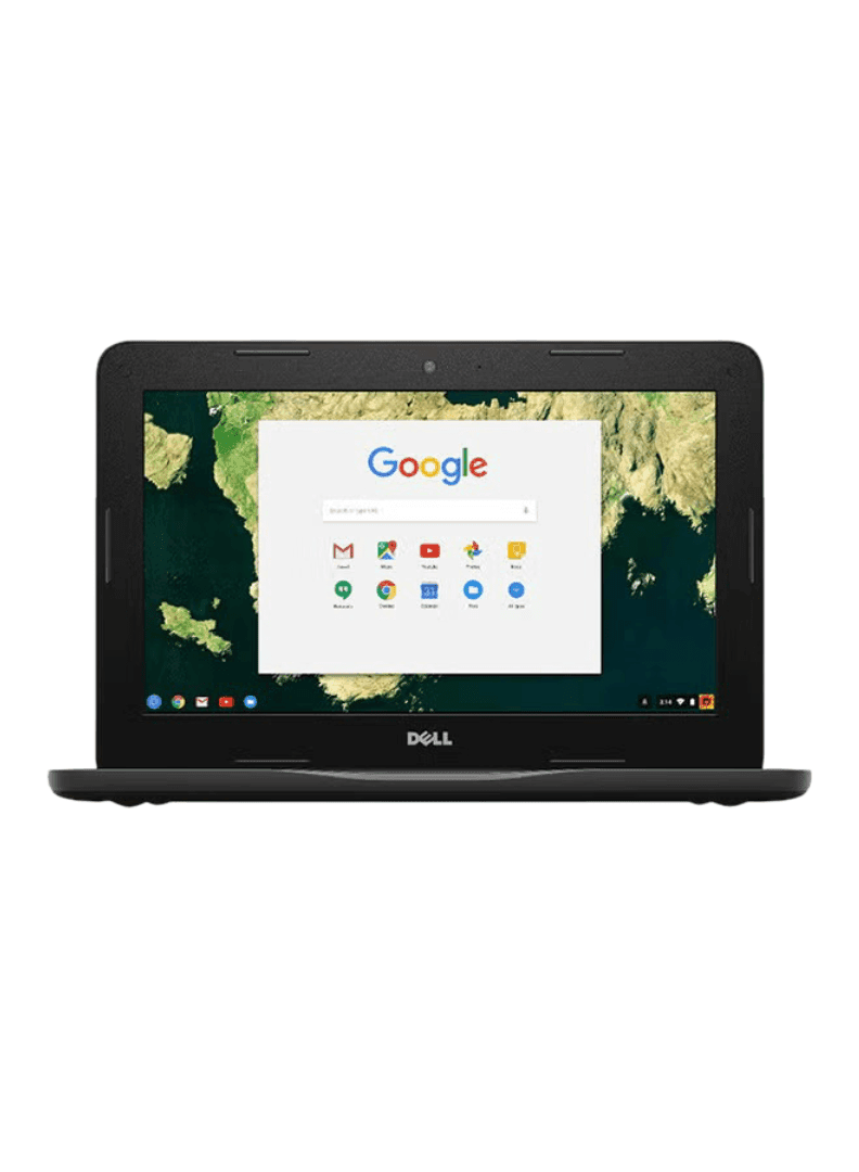 Dell Chromebook 3189, 11.6-inch Touchscreen Display, 4GB RAM, 32GB SSD, English Black Renewed 1 3189