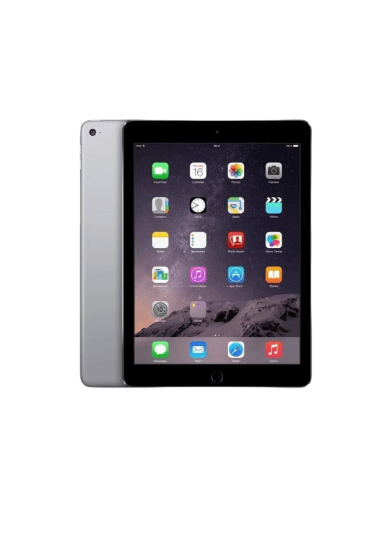 Apple-iPad Air 2 With FaceTime 9.7-Inch 16GB Wi-Fi Space Grey Renewed Air 2