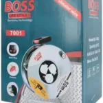 Boss 7001 Electric Cable Reel by Boss, 50M, Multi-Socket, Safety Guard, German Technology