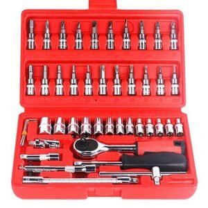 OUTAD 46-Piece Combination Socket Set
