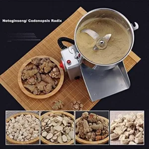 Commercial 400G Grain Mill Grinder – Heavy-Duty Electric Spice & Cereal Pulverizer – Durable Stainless Steel Grinder for Dry Foods & Herbs 3 1 org zoom 2 10