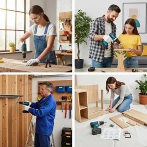 Boss Cordless Drill Driver Kit, 1300W High-Power Electric Tool with Battery & Charger 8 1 org zoom 35 8