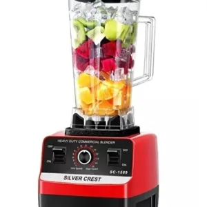 Silver Crest 6500Watt 2.5Lt Home Cafe Bar Double Jug Belender Ice Crusher Grinder Colors May Vary