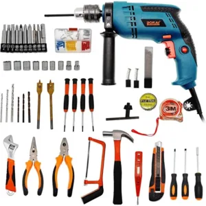 Bonai Electric Impact Drill Machine with Multi-Function Accessories