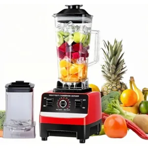 Silver Crest 2-in-1 Heavy Duty Silver Crest Sc-1589 Blender And Grinder 4500W Multifunction Blender
