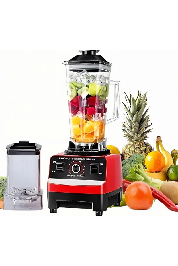 Silver Crest Heavy-Duty Professional Blender& Grinder 4500W 2-in-1 Grinder