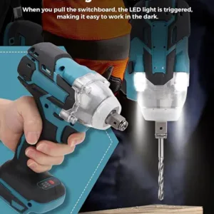 Generic 29 pcs rang Electrical Cordless Brushless Impact Wrench, 180 Nm, 18V/21V Compatible 5 1 org zoom 51