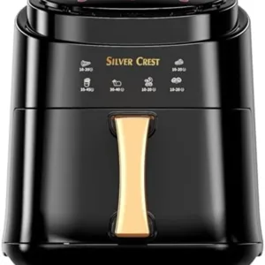 Silver Crest 1400W Digital Electric Air Fryer 10L Household Oven LCD Display Plastic Fast 1400W