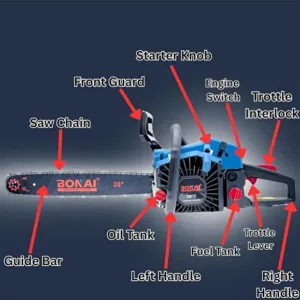 Bonai 58CC Gasoline Chainsaw 20-Inch 6 1 org zoom 59 4