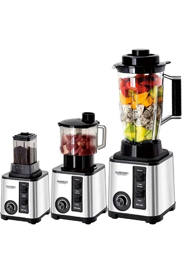 Multi-Purpose Blender-9500W Food Chopper & Meat Grinder 8-in-1 Powerful Food Processor 2.5L Large Capacity Multi-Purpose Blender