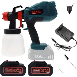 Boss UltimatePro 1000 ml HVLP Paint Sprayer - Advanced Technology with Jog Wheel Control, Detachable