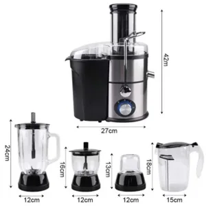 Silver Crest 2500W High-Speed Juicer & Blender, Professional 2-in-1 Mixer 5 1 org zoom 2026 05 02T163425.630