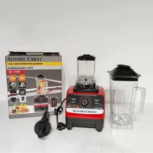 SLIVERS CRIEST 2 in 1 Juicer Blender Heavy Duty Juicer Blender, Stainless Steel, 4 1 org zoom 45
