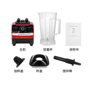 SLIVERS CRIEST 2 in 1 Juicer Blender Heavy Duty Juicer Blender, Stainless Steel, 5 1 org zoom 46