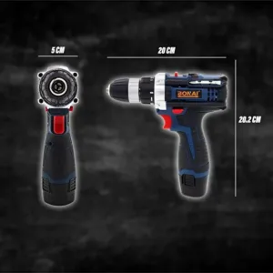 Bonai Cordless Impact Drill Driver,12V Compact Power Tool for Home DIY & Repairs 4 1 org zoom 68