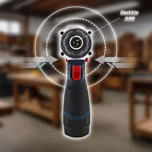 Bonai Cordless Impact Drill Driver,12V Compact Power Tool for Home DIY & Repairs 5 1 org zoom 69