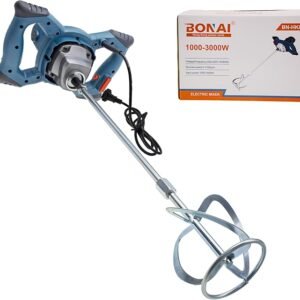 BONAI Electric Power Mixer 1000–3000W Variable Speed Heavy Duty Mixing Tool for Cement Paint Mortar Adhesive with Paddle, 220–240V Construction Mixer BN-HK86 1 71bL4n28jL. AC SX679