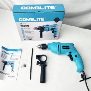 Electric Impact Drill – 650W,10mm Keyed Chuck Corded Power Tool for Construction 3 He37e61fee75a4bfdb1ef1d6cb6d6b70b7