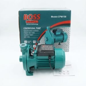 BOSS Centrifugal Water Pump CPM158 - High-Performance Copper Wire Motor, German Technology, Low Noise, Rust-Resistant Design for Home and Industrial Water Supply