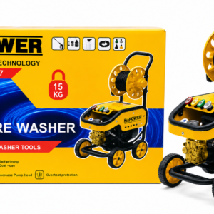 NEOPOWER Professional High Pressure Washer Machine with Hose Reel & Accessories 3 WASHER 3
