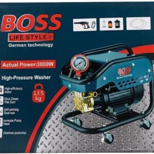 BOSS High Pressure Washer 3000W Heavy Duty Portable Car Washer Machine with Wheels & Pressure Gauge – Commercial & Home Power Washer Cleaner Kit 3 61f2bBxgGRL. AC
