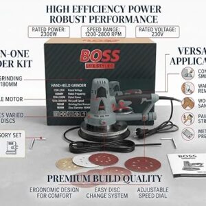 Boss Hand-Held Drywall Sander 2300W Variable Speed 3 71PMPF tD9L. AC SX522