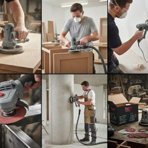 Boss Hand-Held Drywall Sander 2300W Variable Speed 6 71esAGPkdXL. AC SX522