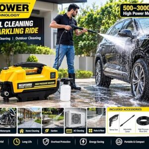 Power High Pressure Washer Japan Technology 3000W Car Washer 5 81xrpoKPSeL. AC SX679