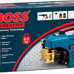 BOSS Portable Electric Water Pump with High-Efficiency Motor,High-Pressure, 9.0 kg Jetting Machine Self-Priming Dual-Use, Overheat Protection, and Complete Accessories Kit 6 71 QOhVgy L. AC SL1500